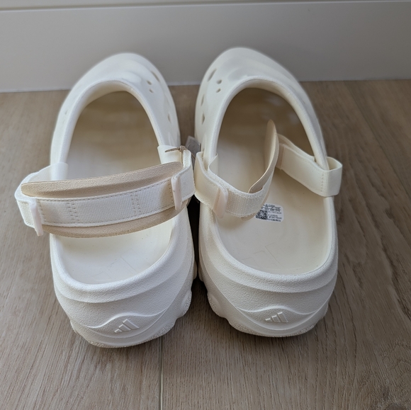 Adidas Duramo Sandals Maxxclog 'white' - size 10.5 - Picture 5 of 6